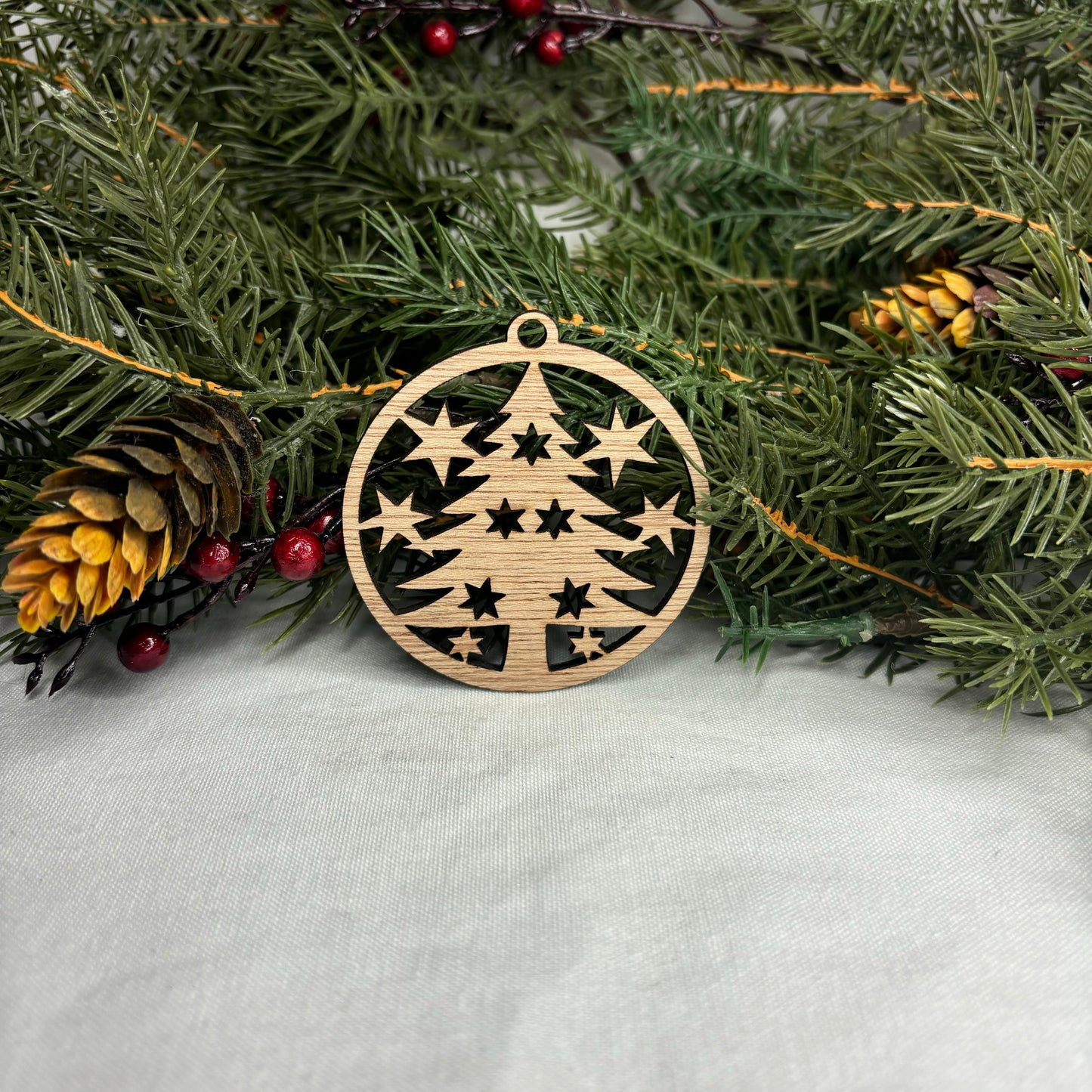 Round Tree Ornament