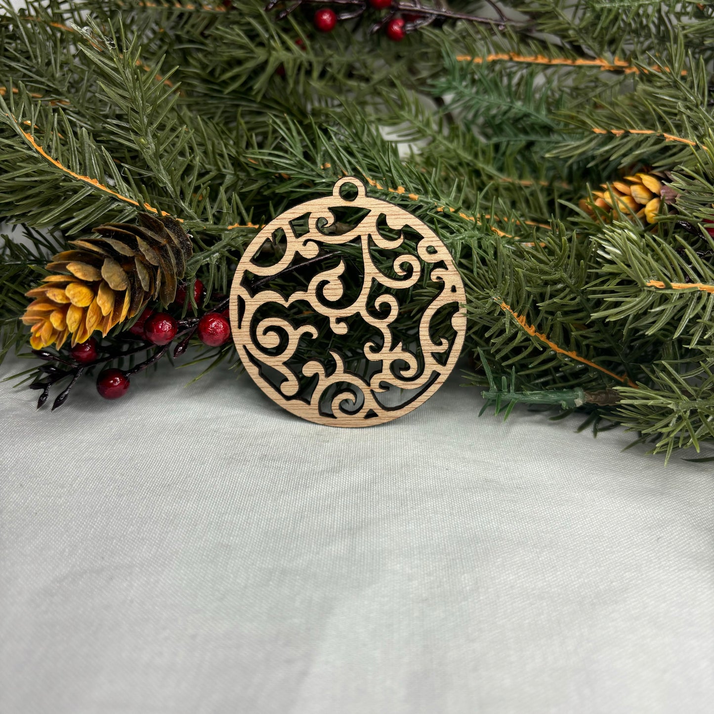 Round Tree Ornament
