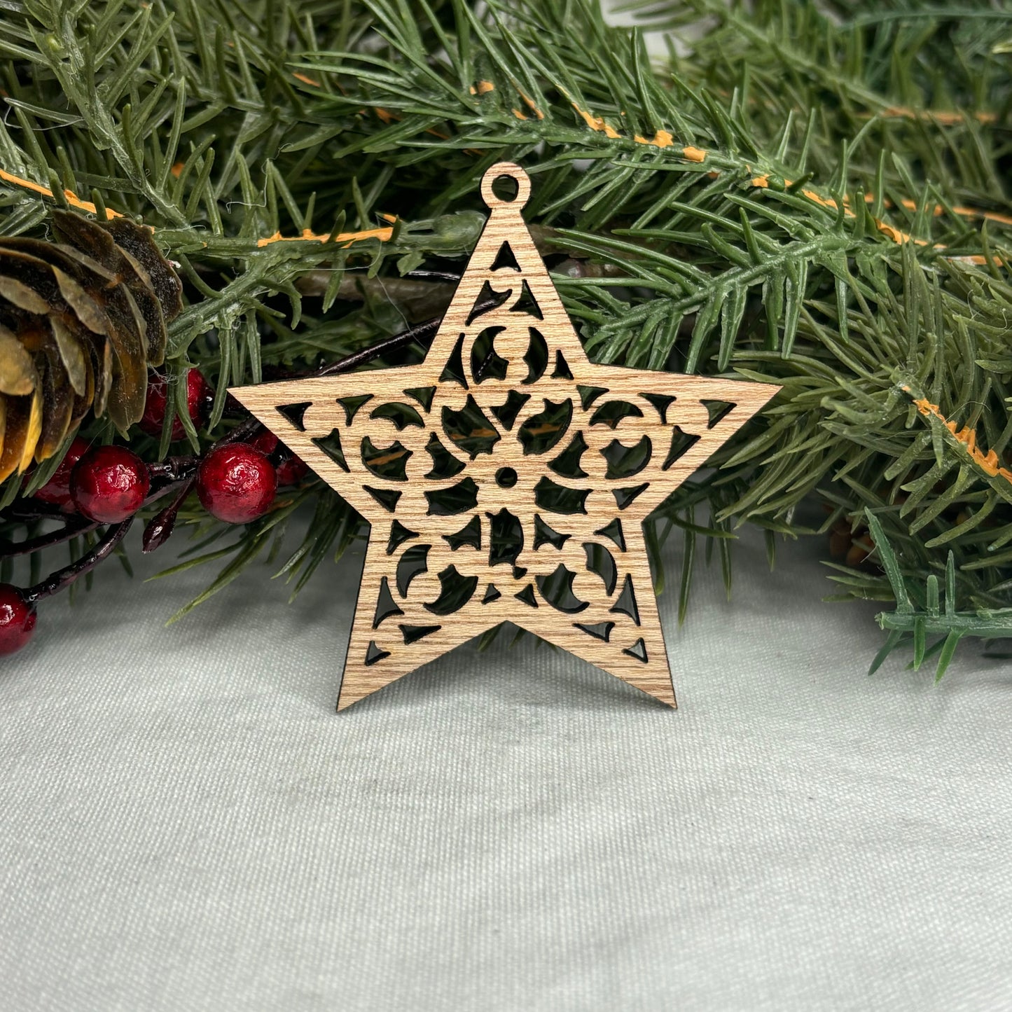 Star Shaped Tree Ornament
