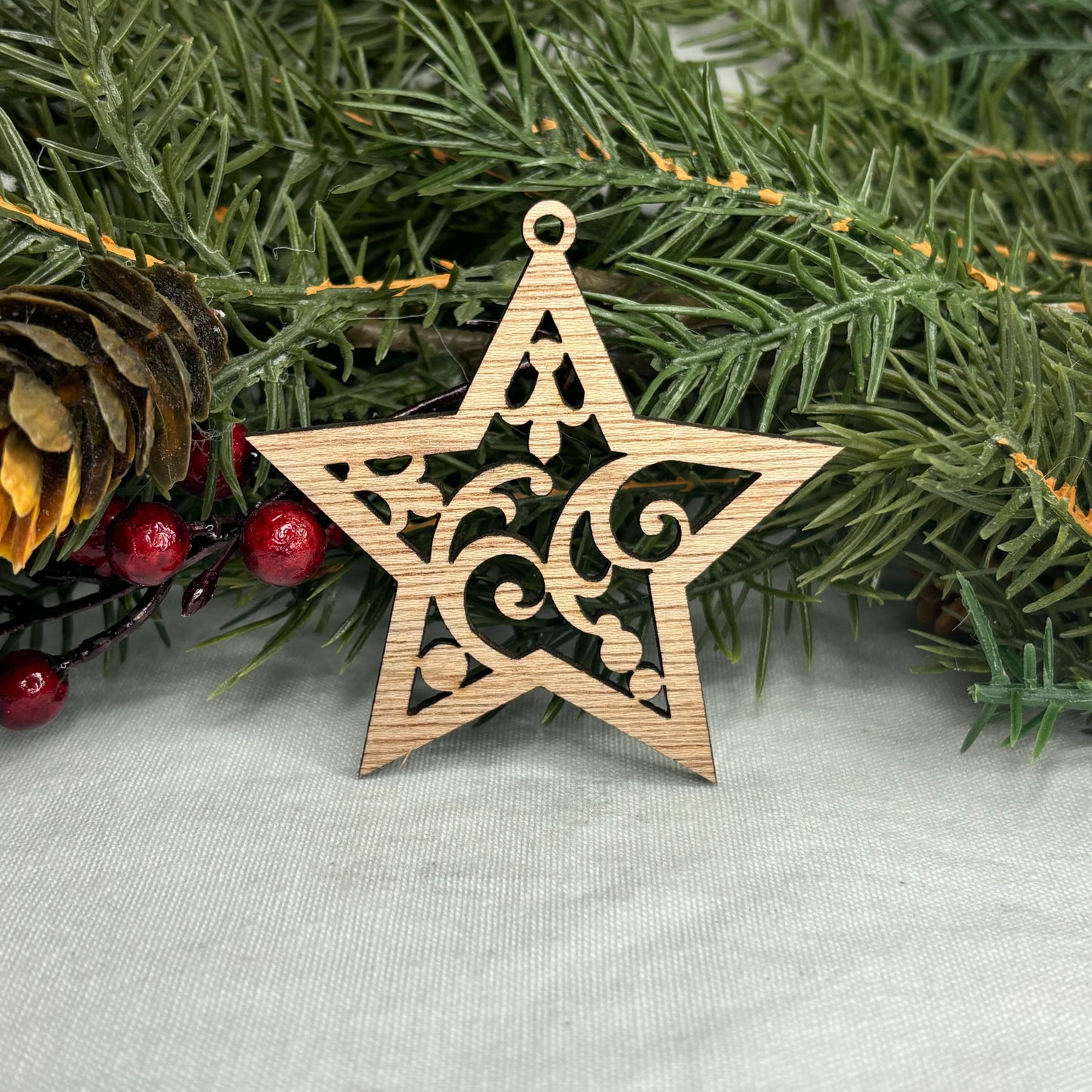 Star Shaped Tree Ornament