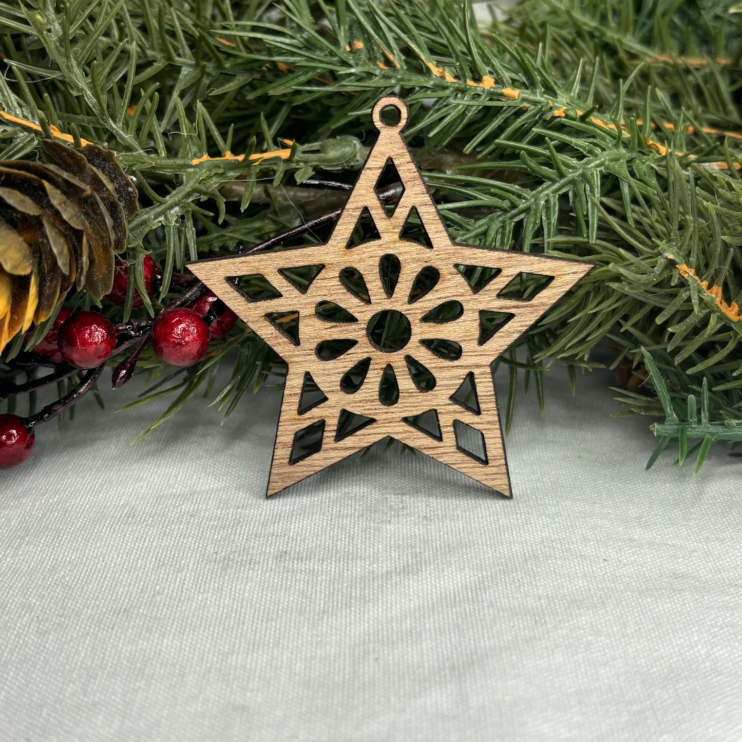Star Shaped Tree Ornament