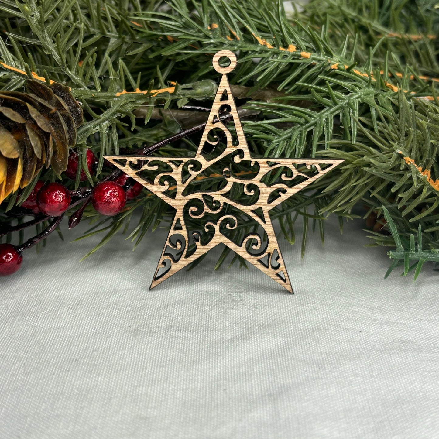 Star Shaped Tree Ornament