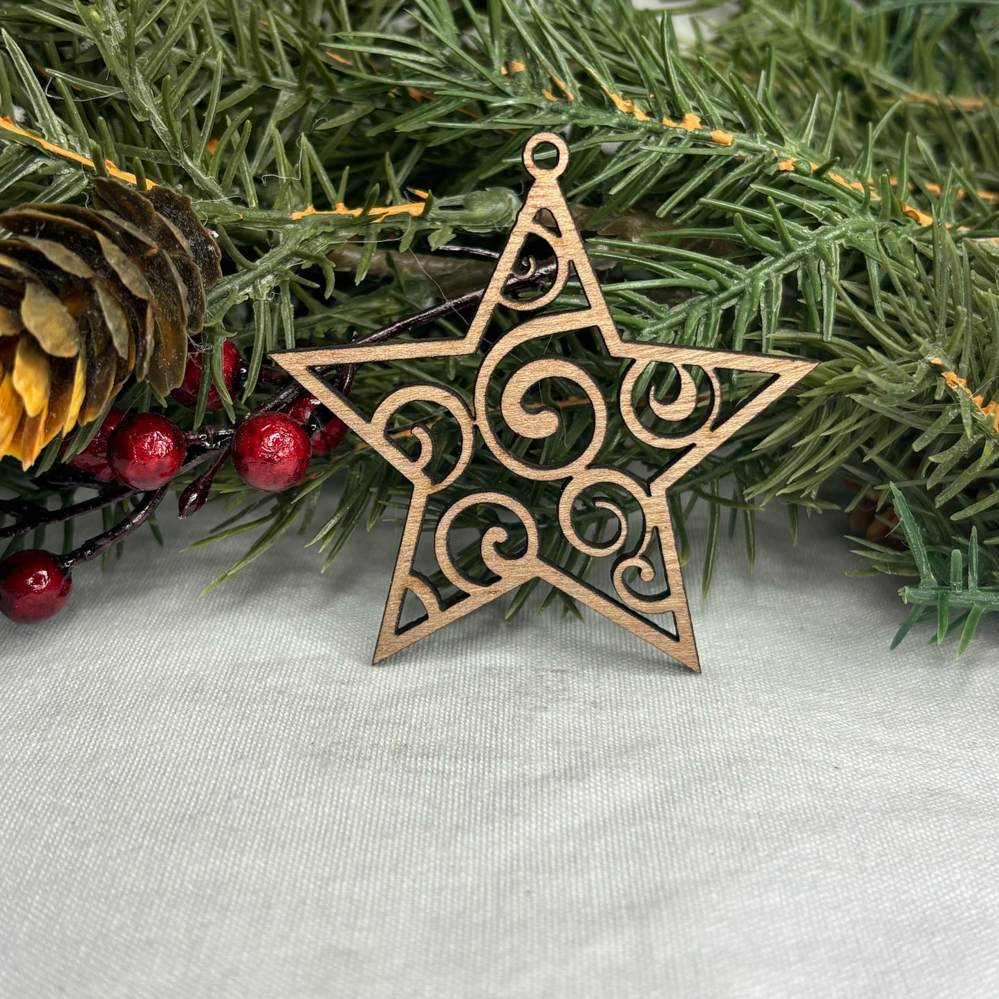 Star Shaped Tree Ornament