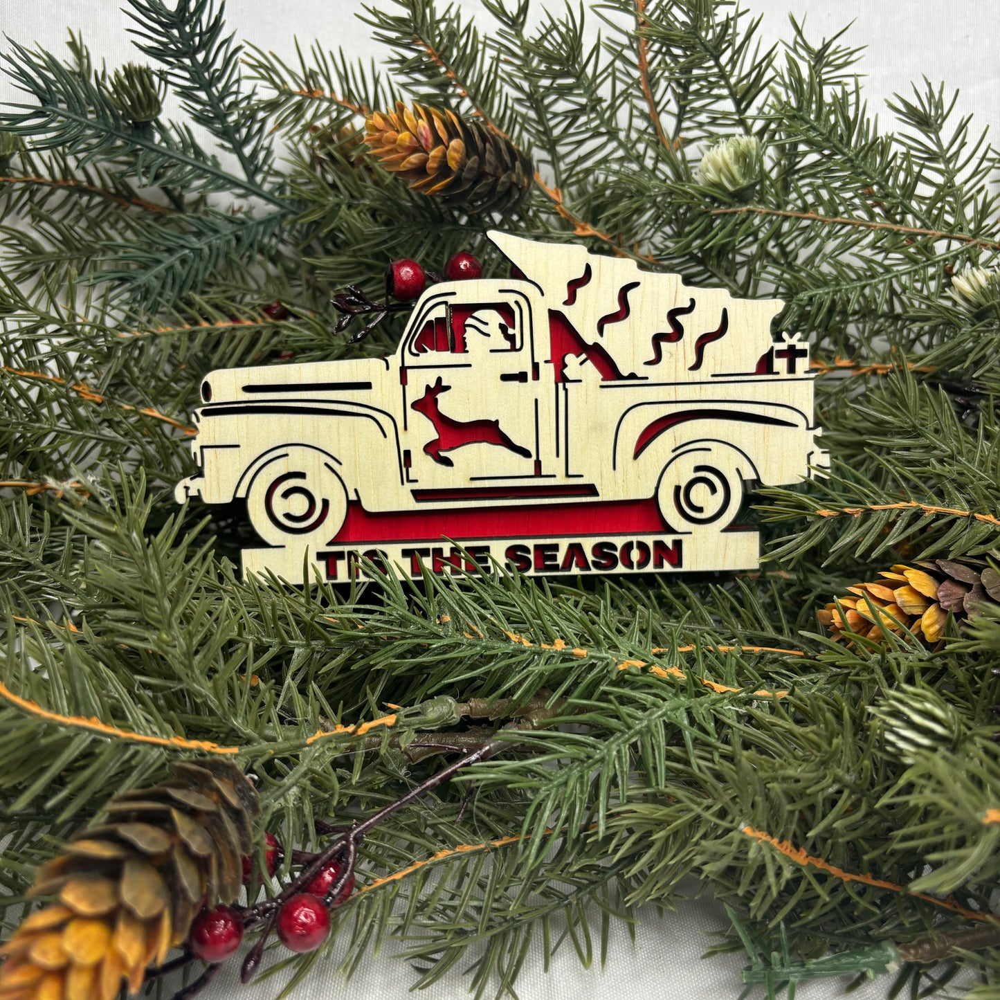 Small Red Truck