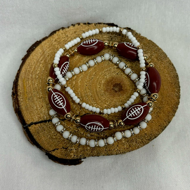 Football Bracelet Set