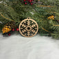 Round Snowflake Tree Ornament