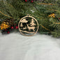 Round Deer Tree Ornament