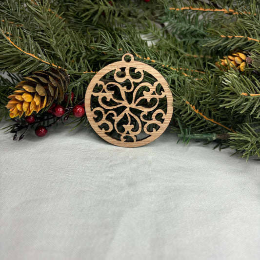 Round Tree Ornament