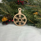 Snowflake Bulb Tree Ornament