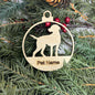 Custom Name Dog Ornament