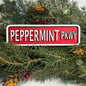 Peppermint Mini Wood Sign