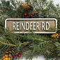 Reindeer RD Mini Wood Sign