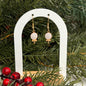 White Lollipop Earrings