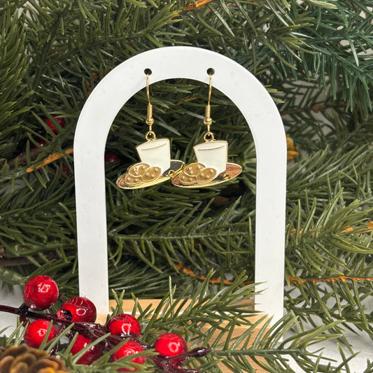 Milk and Cookies Earrings
