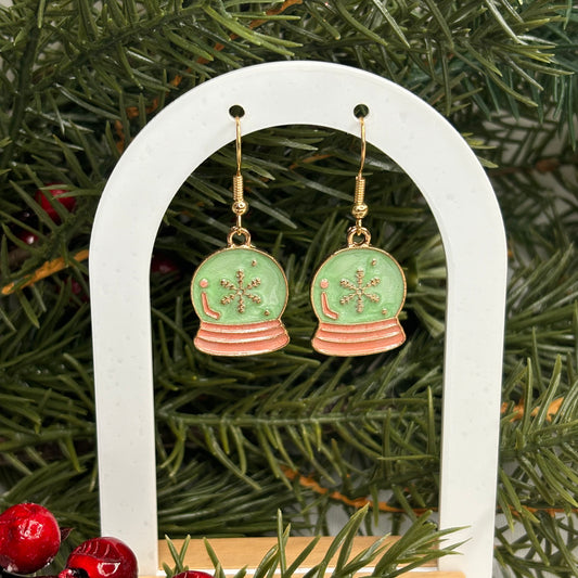 Snow Globe Earrings