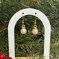 Pink Dangle Earrings