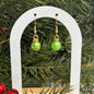 Light Green Dangle Earrings
