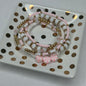 Pink Christmas Bracelet Set